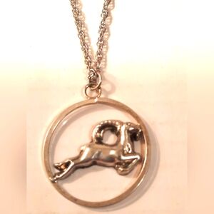 Elegant Sterling Silver 925 Zodiac Pendant Necklace